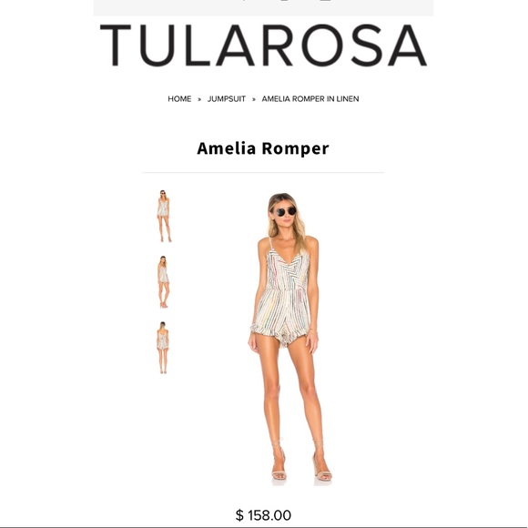 Tularosa Amelia Romper - Picture 8 of 8